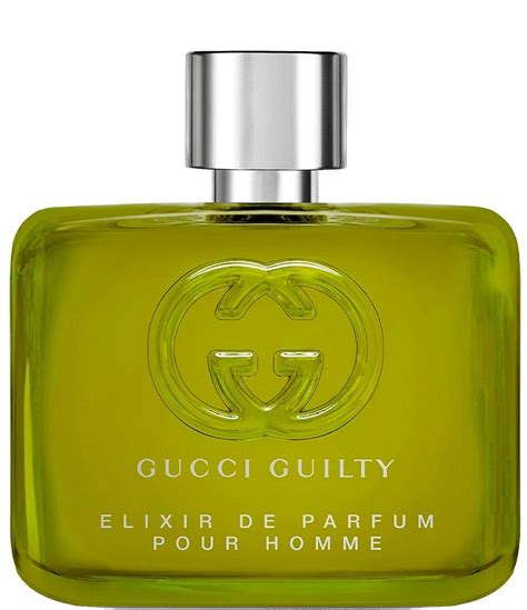 gucci green bottle cologne|guilty for men by Gucci.